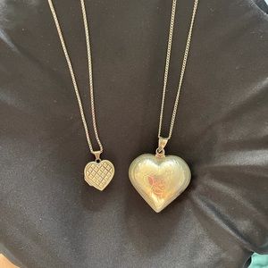Sterling Silver Heart Necklaces
